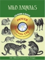 Wild Animals CD-ROM and Book (Dover Pictorial Archives) артикул 552a.